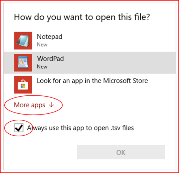 More Apps