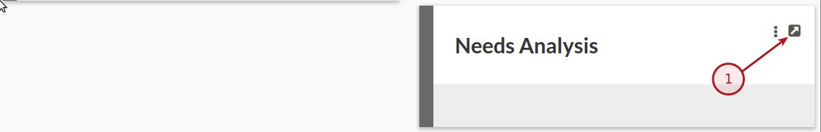 Needs Analysis - Cash Flows