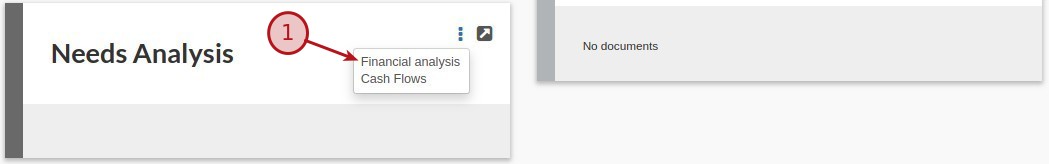 Needs Analysis - Financial Analysis