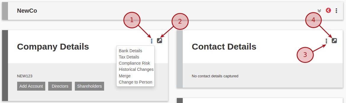 Information on a Company