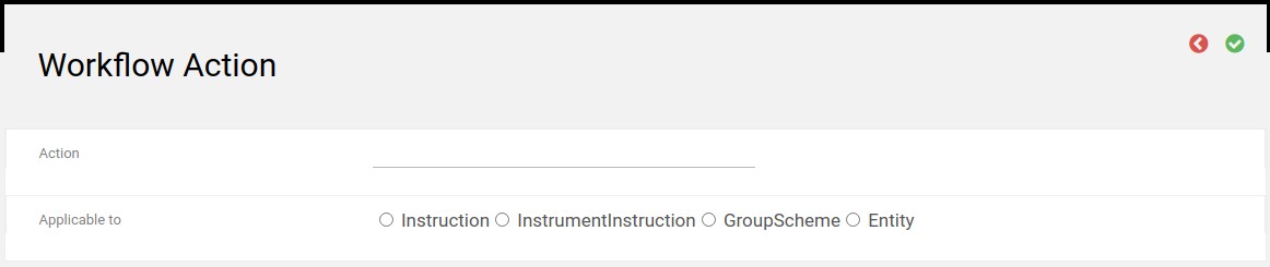 Workflow Actions