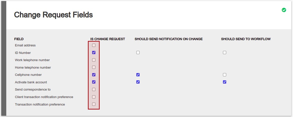 Change Request