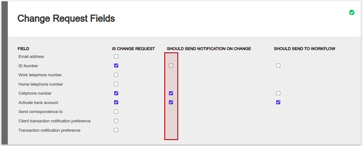 Change Request