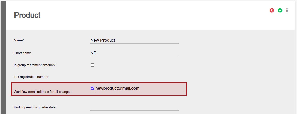 Change Request