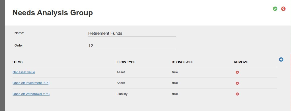 FNA Retirement Funds