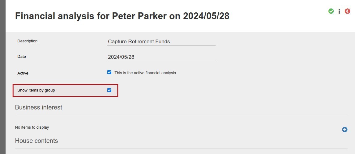 FNA Retirement Funds