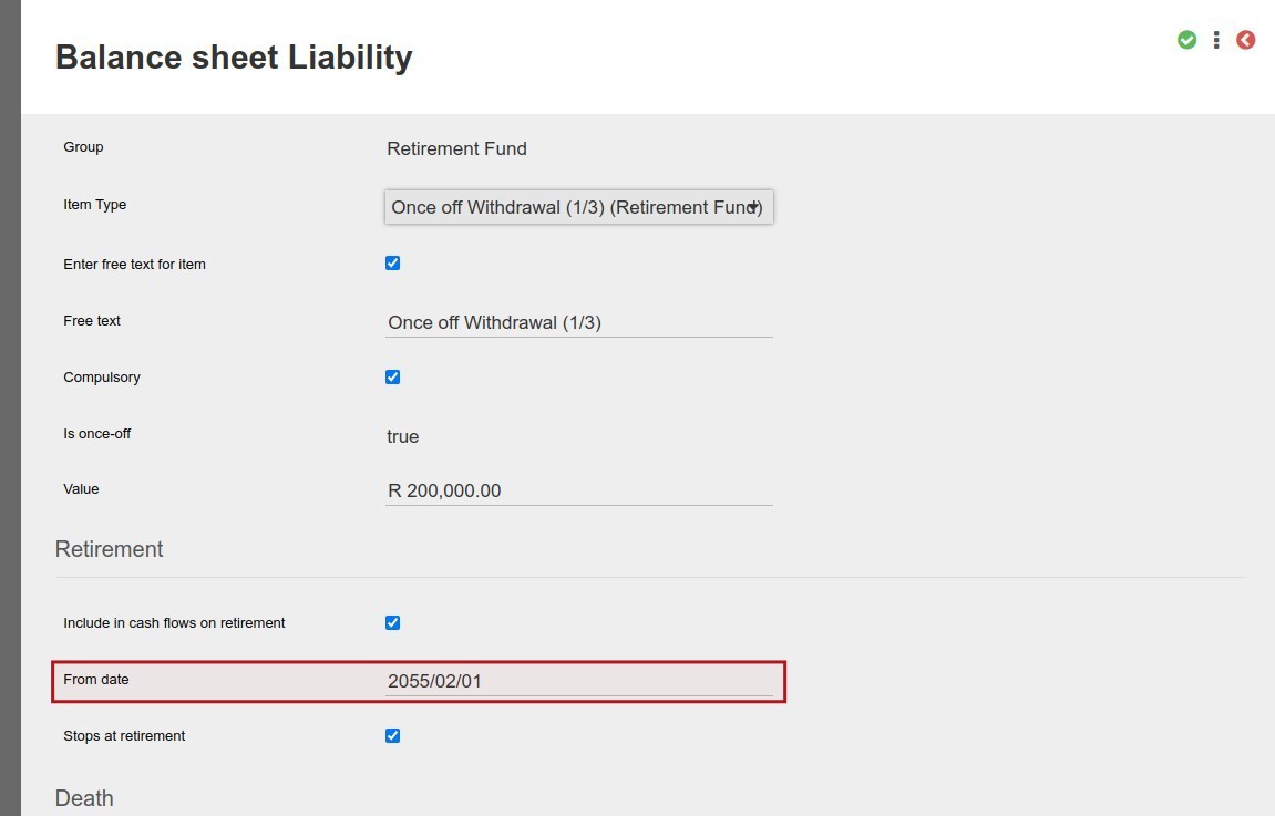 FNA Retirement Funds