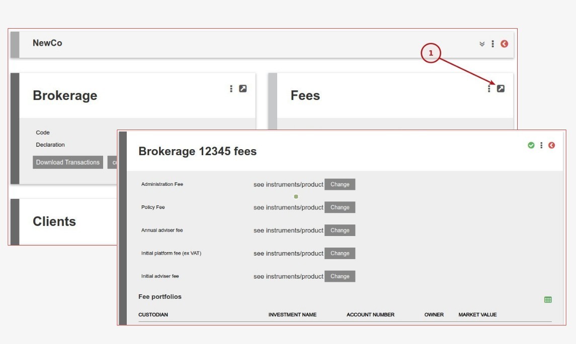 Overriding Fees Brokerage