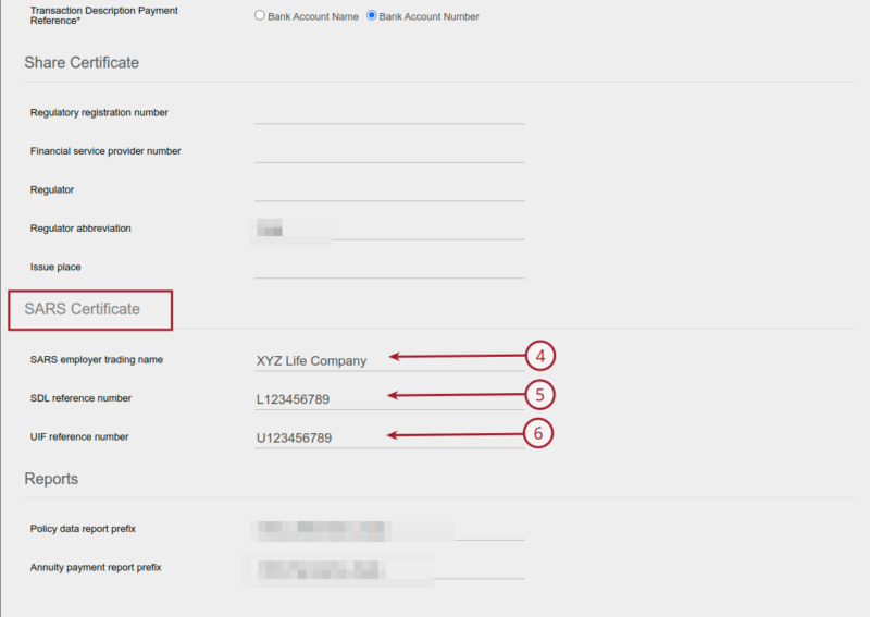 Sars Reference SARS Certificate requirements - FINWorks