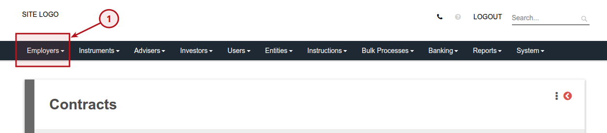 Signing In - Landing Page - Employer